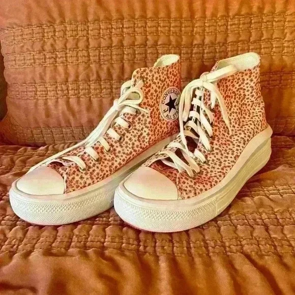 Chuck Taylor All Star Move Platform High Vintage Floral, Size Women’s 8.5 - Picture 3 of 8